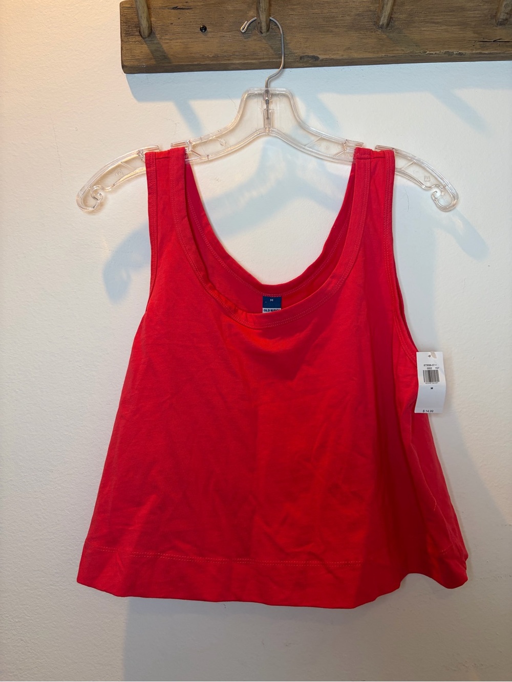 NWT Old Navy pink tank size M